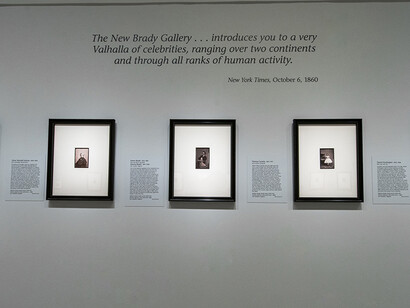 Lincoln's Contemporaries. Courtesy of National Portrait Gallery