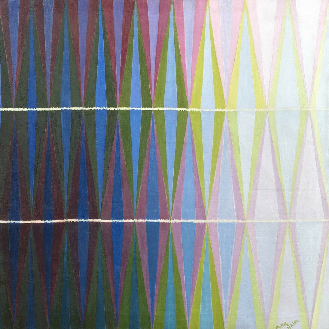 Giacomo Balla Compenetrazione iridescente n. 7, 1912 olio su tela / oil on canvas76.7 x 77 cm GAM – Galleria Civica d’Arte Moderna e Contemporanea, Torino