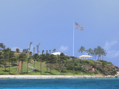 Little Saint James Island in the Virgin Islands was owned by Jeffrey Epstein