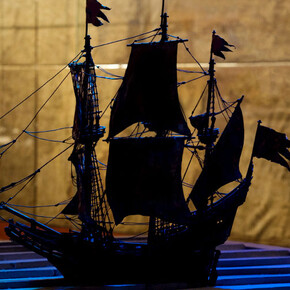 The sailing ship. Courtesy of The Vasa Museum 