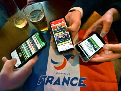 Sites de paris sportifs. La coupe du monde de foot en 2022 a explosé tous les records au niveau des paris sportifs sur une compétition internationale © Maxppp - Stéphanie Para