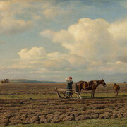 M.K. Clodt von Jürgensburg, In the field, 1872. Courtesy of New Tretyakov Gallery