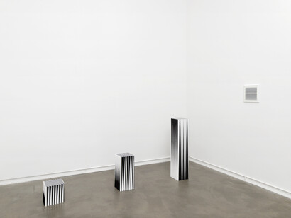 Francisco Sobrino, Exhibition view. Courtesy of Galerie Mitterrand