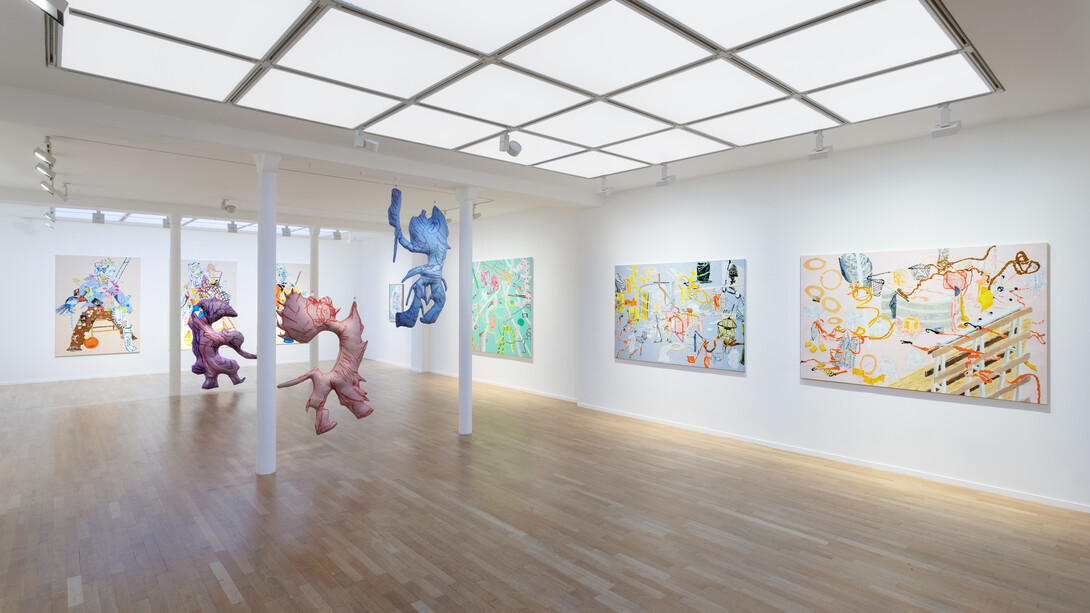 Léonard Martin, Chef menteur, exhibition view. Courtesy of Templon