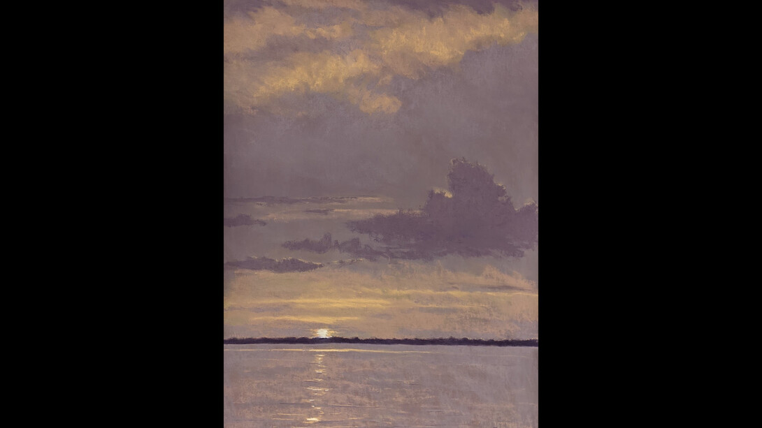 Drew Scarpa, Champlain Glow. Courtesy the artist and Peninsula Gallery