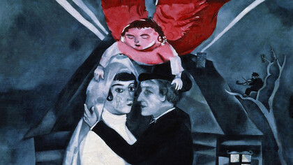 Marc Chagall, Il Matrimonio, 1918, Mosca, Tretyakov Gallery © Chagall ®, by SIAE 2019