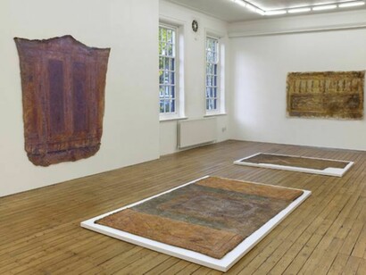 Heidi Bucher (1926-1993), Rooms are Surroundings, are Skins, 2013, Installation view at The Approach