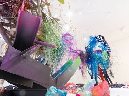 Jungle Cities, Exhibition view. Courtesy of Denk Gallery