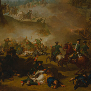 Peter I and his era, exhibition painting. Courtesy of the State Hermitage Museum