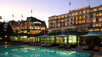 Beau Rivage Palace, external view by day