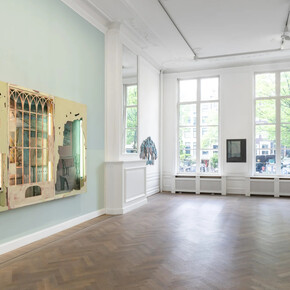 Arturo Kameya, The moon wanted to be the sun, but it was too late to change, exhibition view. Courtesy of Grimm Gallery