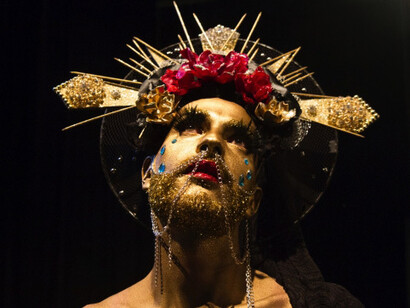Anthony Marquelet, Ego Divina, performance (produite avec le soutien de La Nuit Européenne des Chercheurs, Metz), 2015.