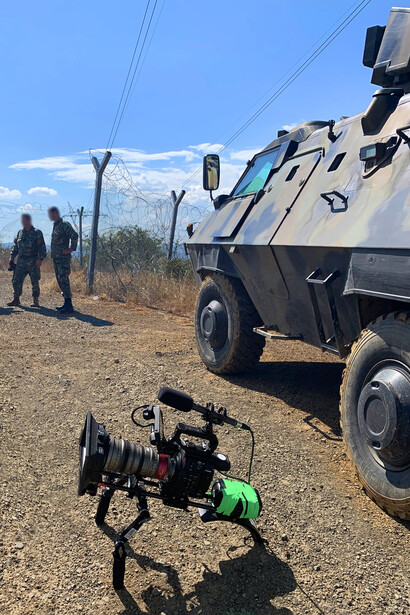 Filippo Berta, One by One, 2019, work in progress, backstage photo