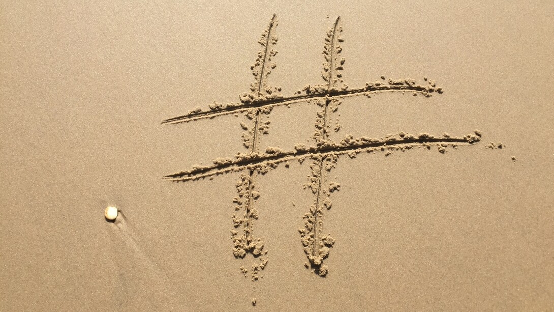 Hashtag en la arena (suena bien como título de una película)