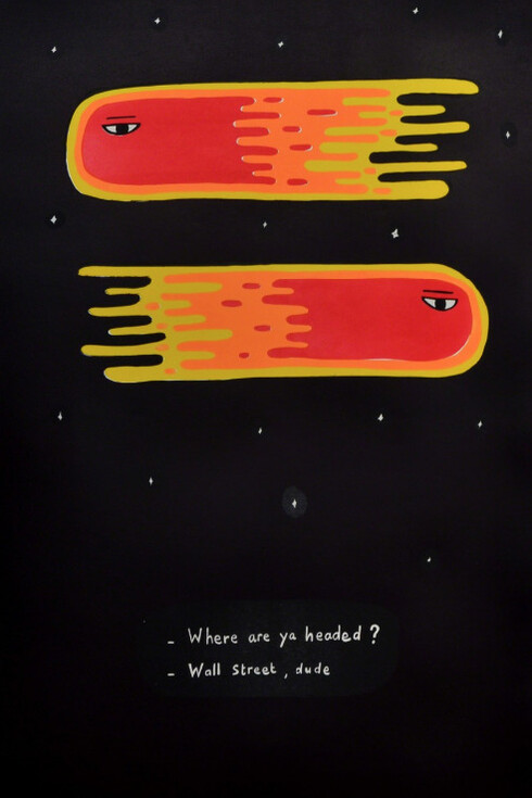 Think Like A Billionaire. Courtesy of Under Construction Gallery