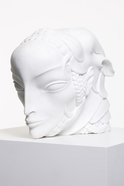 Dashi Namdakov, Amazonka, Marble, 56 x 70 x 35 cm, Image © Peter Mallet