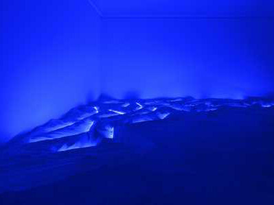 Laddie John Dill, Eastern standard time, exhibition view. Courtesy of Norton Museum of Art