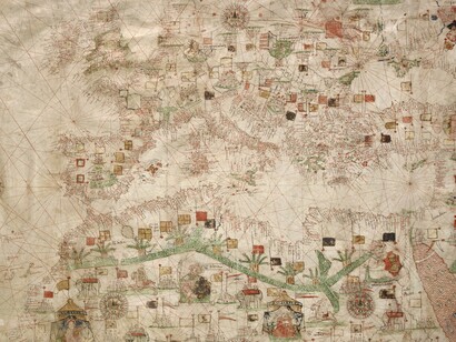 Carta nautica del 1533, di Giacomo Russo di Messina