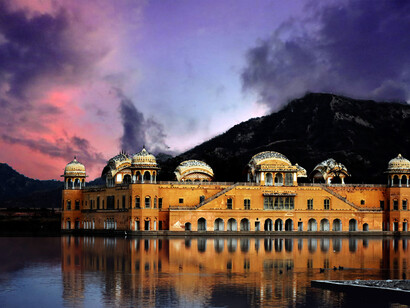 The lake of Udaipur