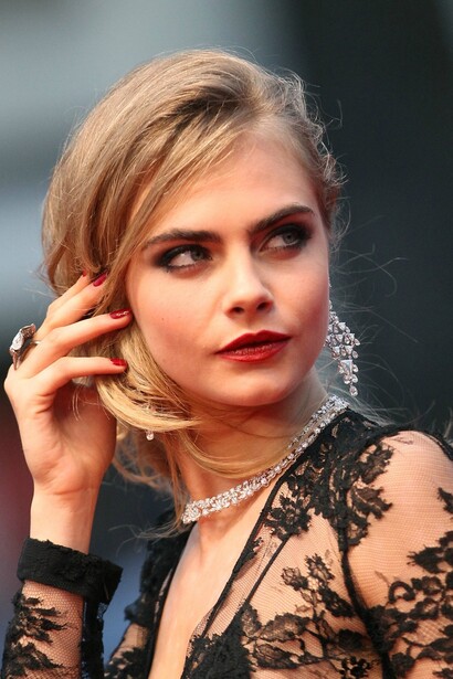 Cara Delevingne en un evento público