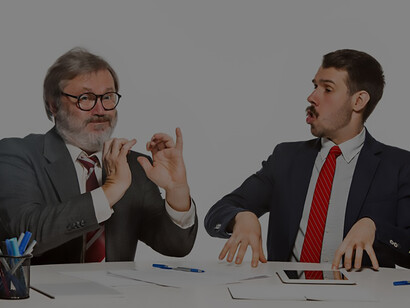 Address workplace disagreements with constructive dialogue between two professionals, fostering mutual understanding and resolution