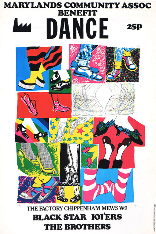 Paddington Printshop Posters 1975-1990. Courtesy of London Print Studio