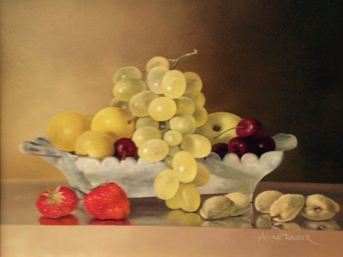 Arnold Toubeix, Coupe bleue, fruits