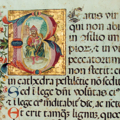 Salterio diurno del XVII secolo