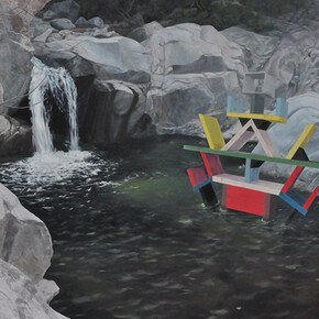 Marco Pace, olio su tela, 120 x 150 cm