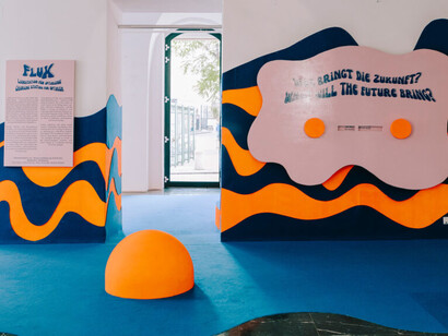 Flux. Ladestation für optimismus, ausstellungsansicht. Mit freundlicher genehmigung des GrazMuseums