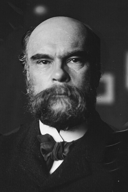 Le poète français Paul Verlaine (1844 - 1896)