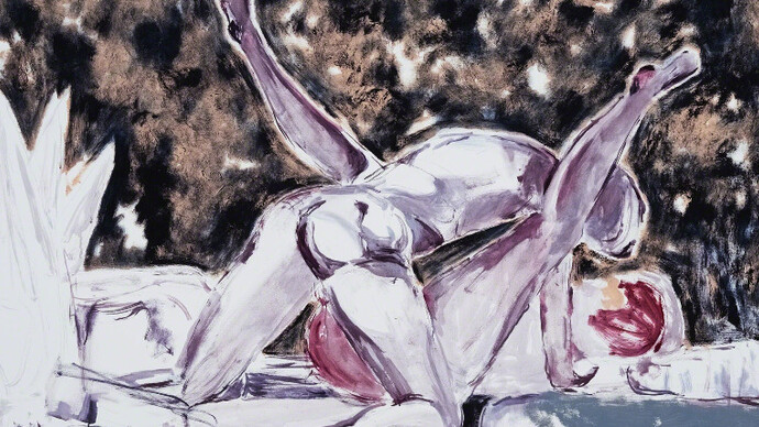 Werner Büttner. Courtesy of Marlborough London