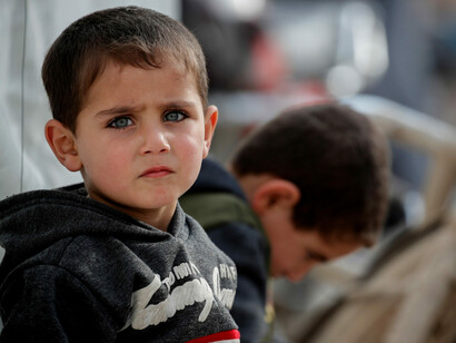 The eyes of this sad, distressed and perplexed child