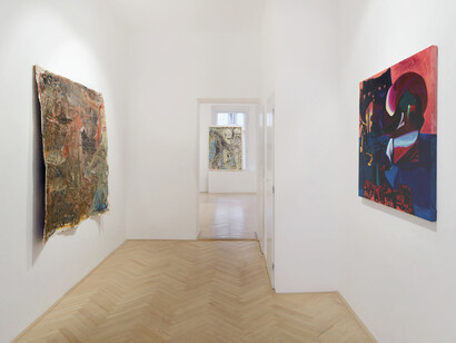 Viktorie Langer and Hana Garová, installation view. Courtesy of Zahorian & Van Espen