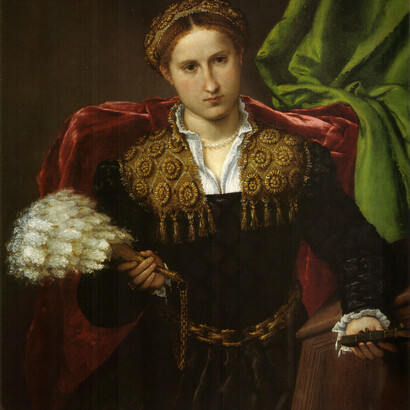 Lorenzo Lotto, Ritratto di Laura da Pola