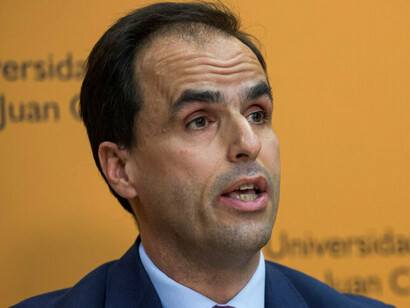 Javier Ramos, rector de la Universidad Rey Juan Carlos