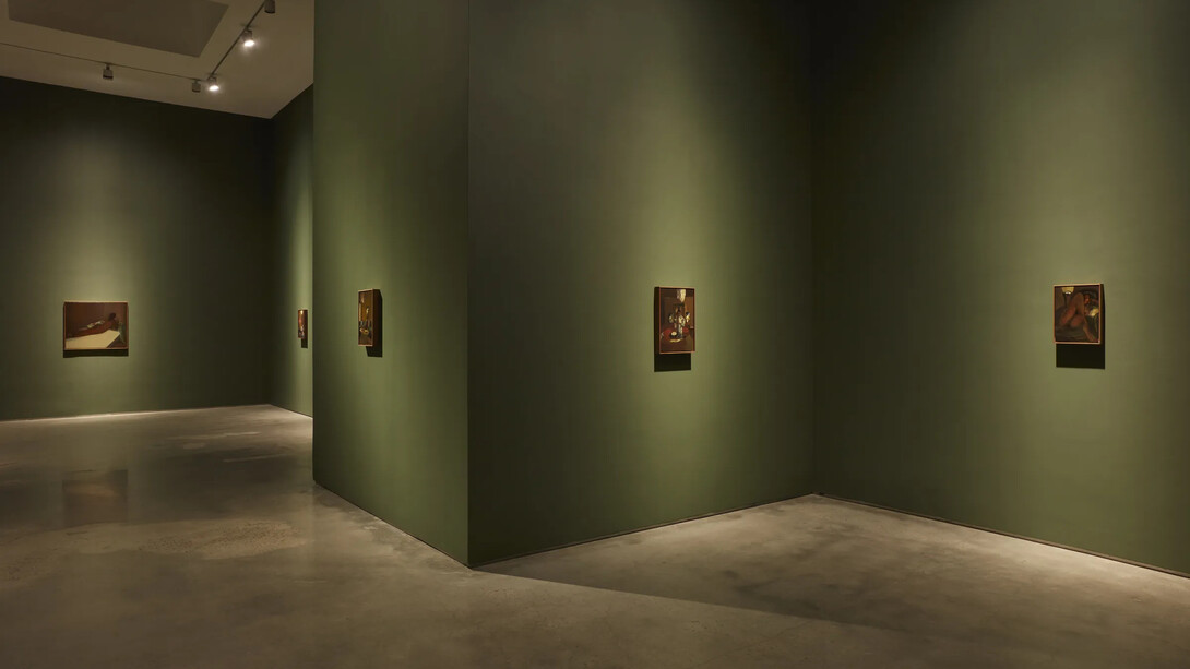 Danielle Mckinney, Forest for the trees, exhibition view. Courtesy of Boesky Gallery