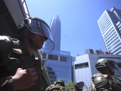 La brutalidad policial de los carabineros, en el punto de mira