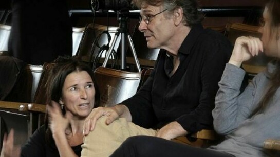 Lilo Baur, Daniel Pennac e Clara Bauer (ph. Alessandro Schinco).