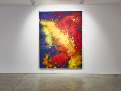 Augustus Francis, Materia prima, exhibition view. Courtesy of ACA Galleries