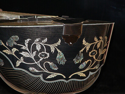 Bouzouki, a  musical instrument popular in Greece