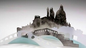 Venezia, di Manuela Marchesan, tecnica sperimentale su plexiglas, collana “La città si rivela”, 2010