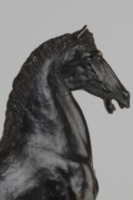 Andrea Riccio, Le Cavalier Hurlant, détail