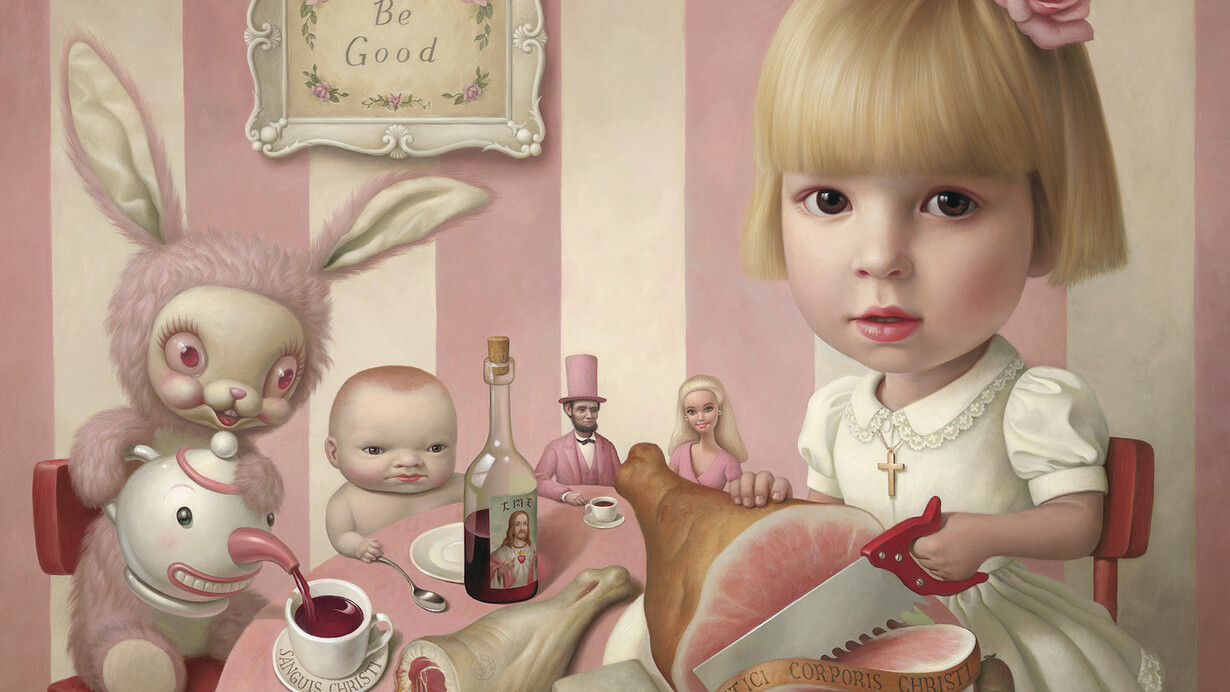 Mark Ryden, Rosies Tea Party. Courtesy Dorothy Circus Gallery