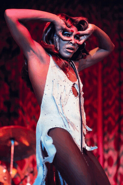 Tina Turner, 'Goggles', by Lynn Goldsmith, 1976