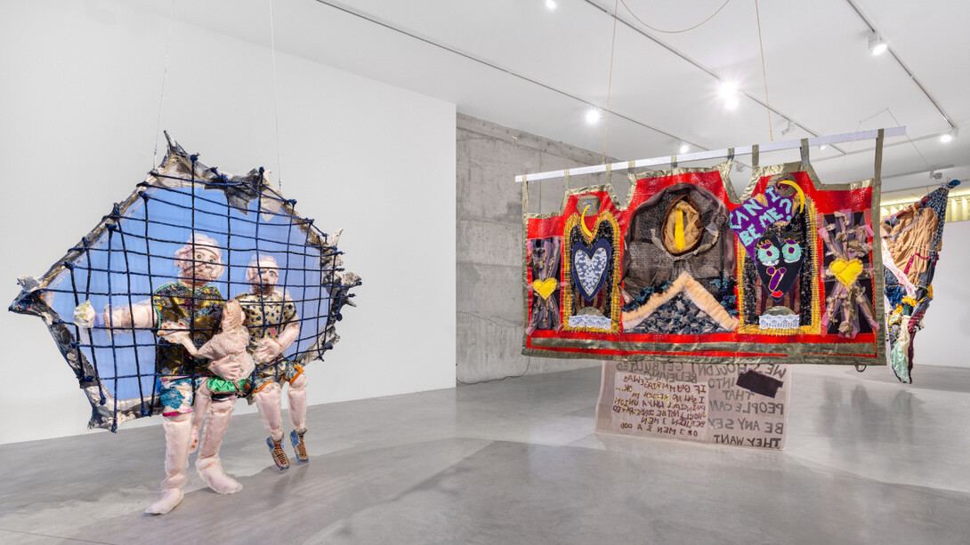 Ruben Montini, Come fuoco in una pozzanghera come fuoco spento, exhibition view. Courtesy of Prometeo Gallery