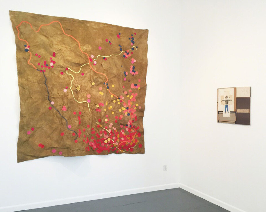 Aida Gamez and Daniel McClain, Exhibiition view. Courtesy of Transmission Gallery