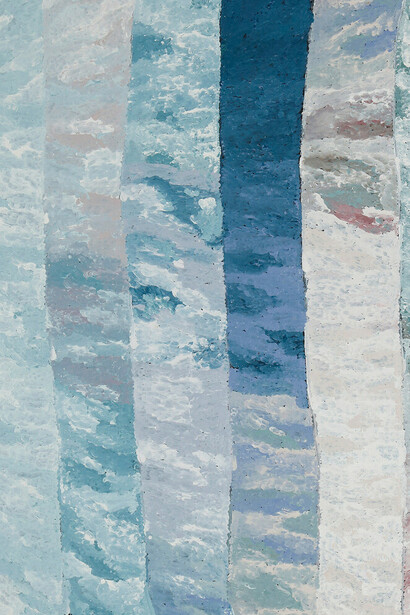 Uṉṯuṟu-uṉṯuṟu (blossom), artwork in exhibition. Courtesy of Outstation Gallery