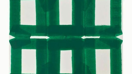 Kes Richardson, Garden XIII, 2013, Acrylic on canvas, 165 x 190 cm