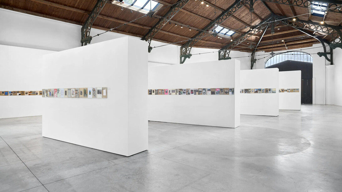 Sasha Kurmaz et Danylo Halkin, Liturgie des jours, vue d'exposition. Avec l'aimable autorisation de La Patinoire Royale